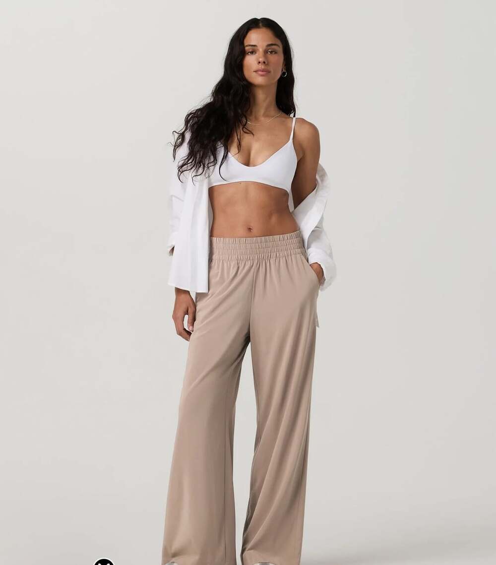 NWT-Vuori Villa Widelog Pant - (SHORT) - Sorel Brown - Medium
